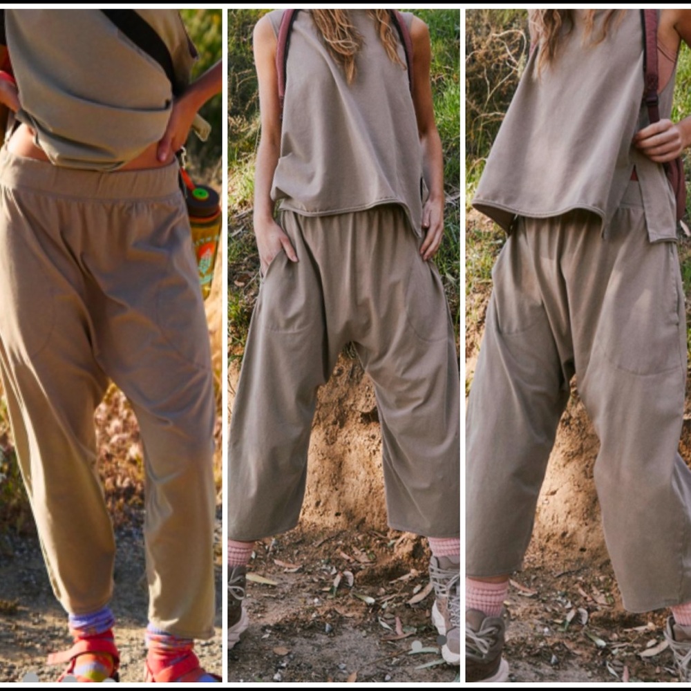 Free People Hot Shot Relaxed Set *PANTS ONLY* Size M